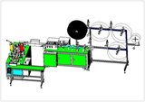1+1 Automatic Inner Ear Loop Mask Making Machine