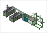 1+2  Automatic Flat Mask Making Machine